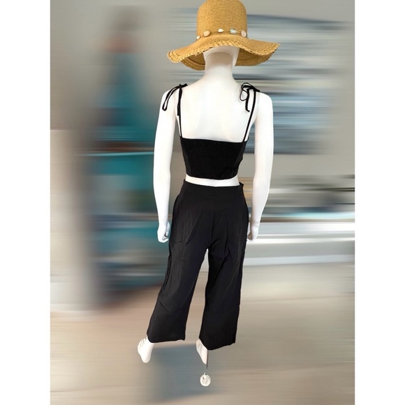 ALANIA two piece halter pant set M L - Picture 4 of 6